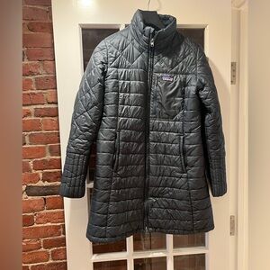 Patagonia 3/4 Quilted Jacket in mosquito green